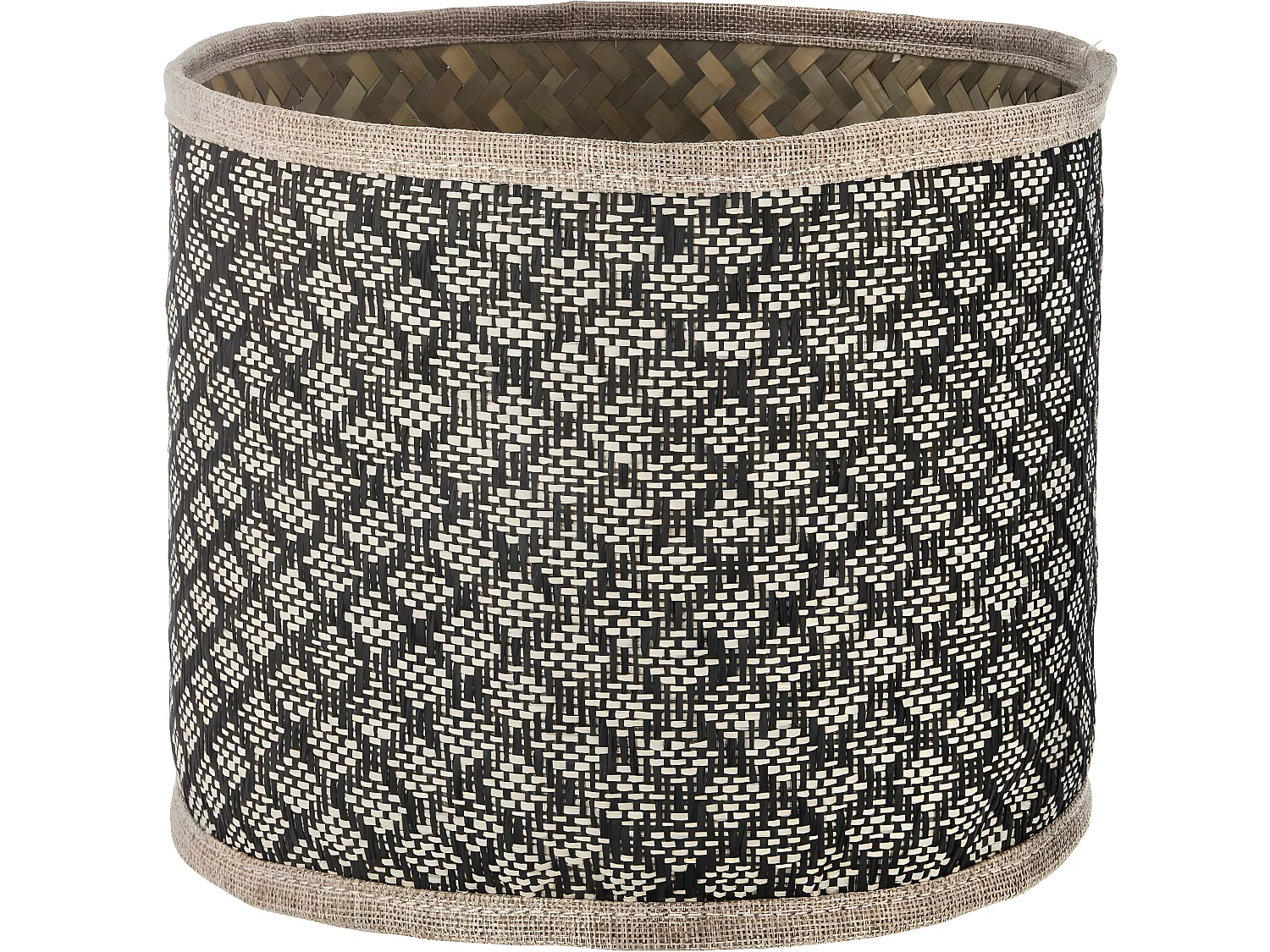 Set de 3 Paniers de rangement rond en Osier Nomade