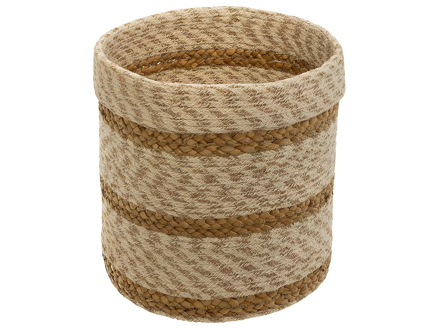 Set de 4 Paniers de rangement en Jute et Seagrass