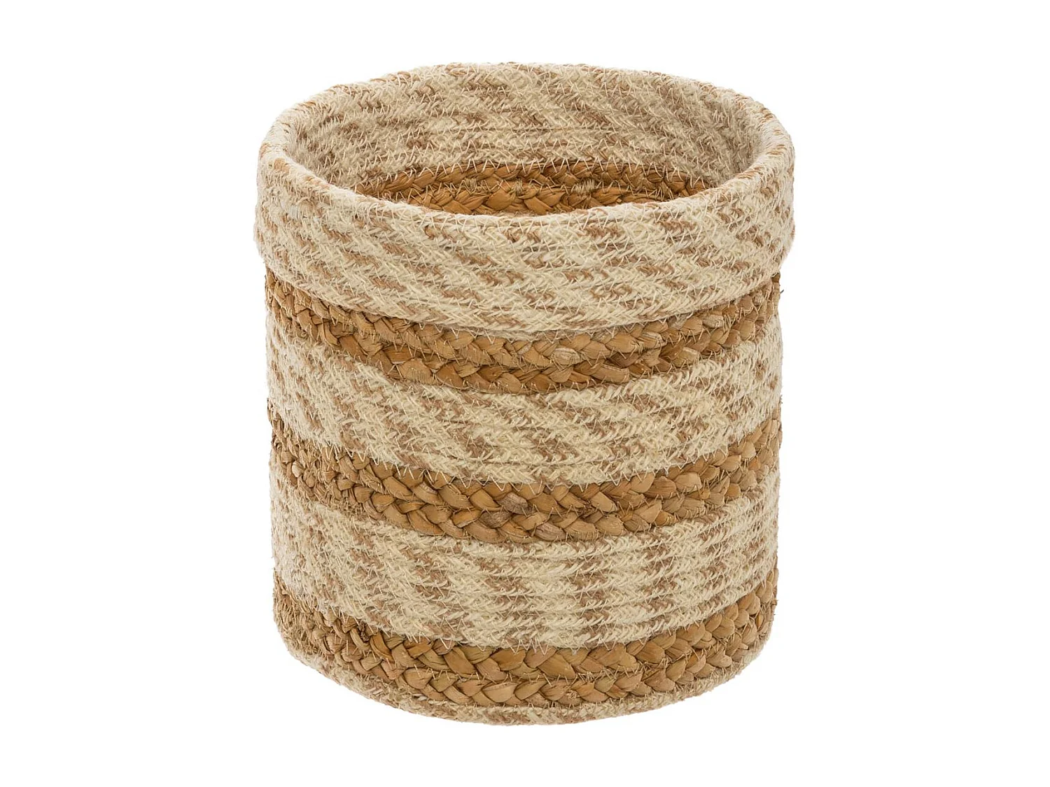 Set de 4 Paniers de rangement en Jute et Seagrass