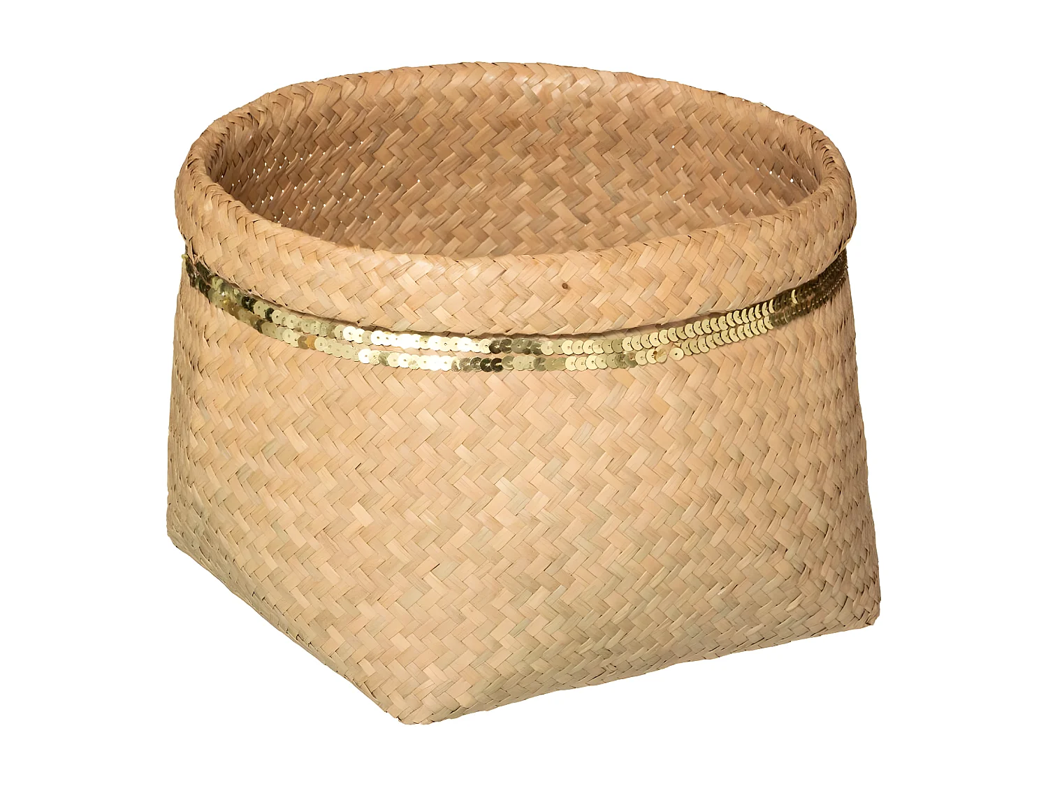 Set de 5 Paniers de rangement avec Sequins