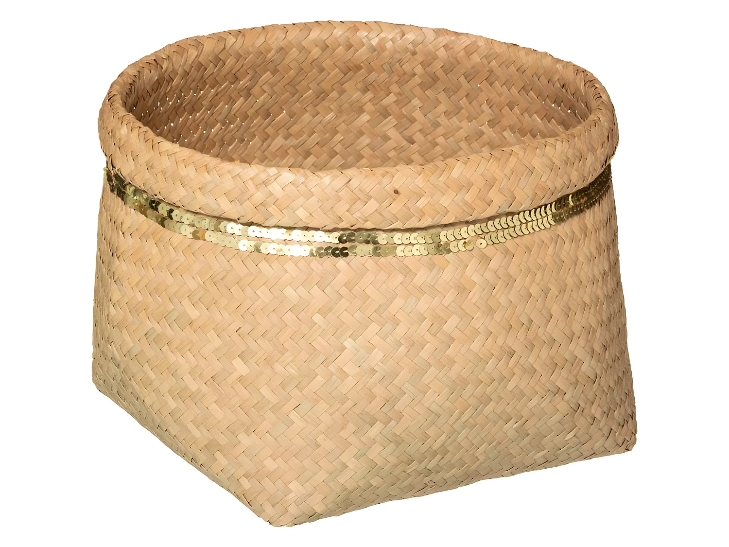 Set de 5 Paniers de rangement avec Sequins