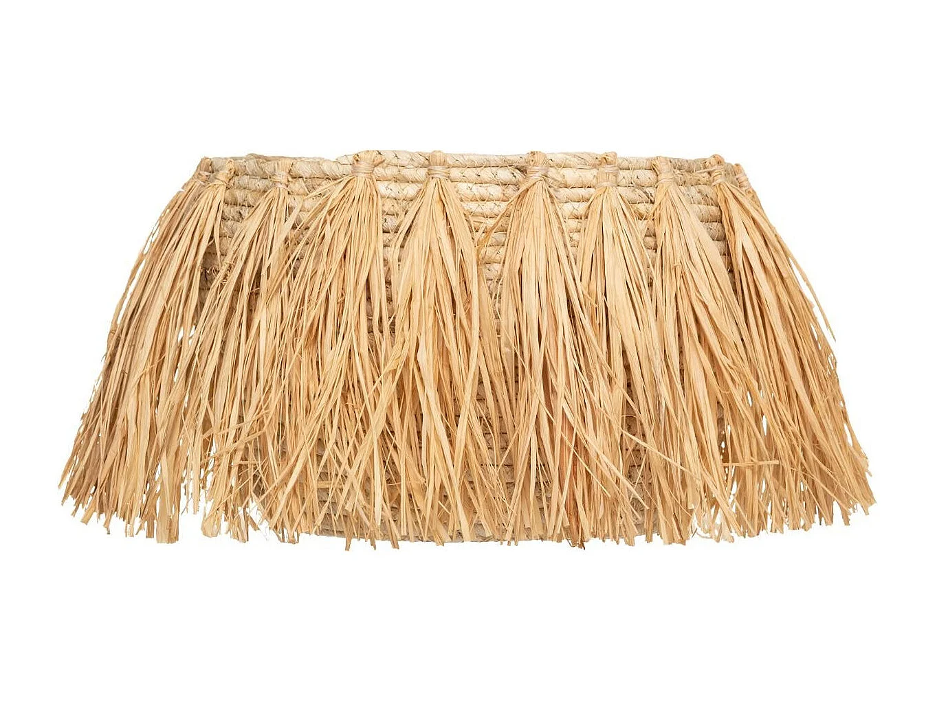 Set de 2 Paniers de rangement à frange