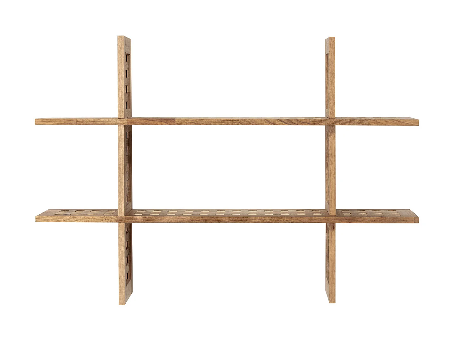 Jaya Wandregal aus Walnussholz, 6 Fächer