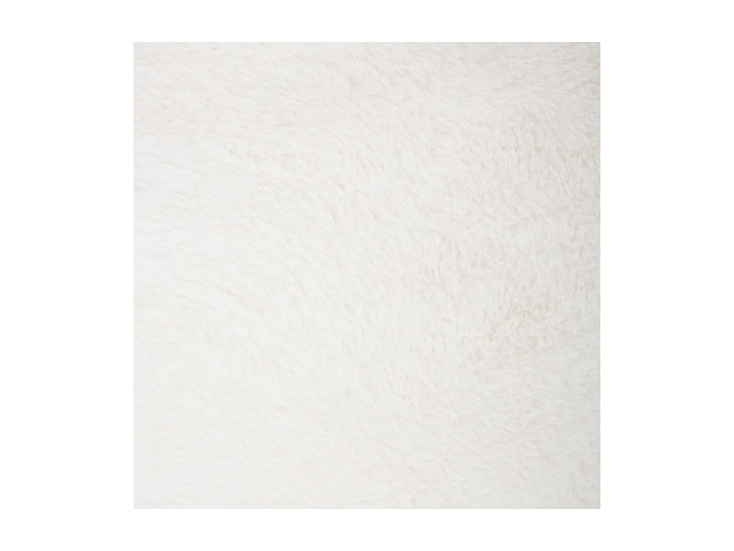 Fauteuil Papillon structure en métal et assise en Fourrure blanche