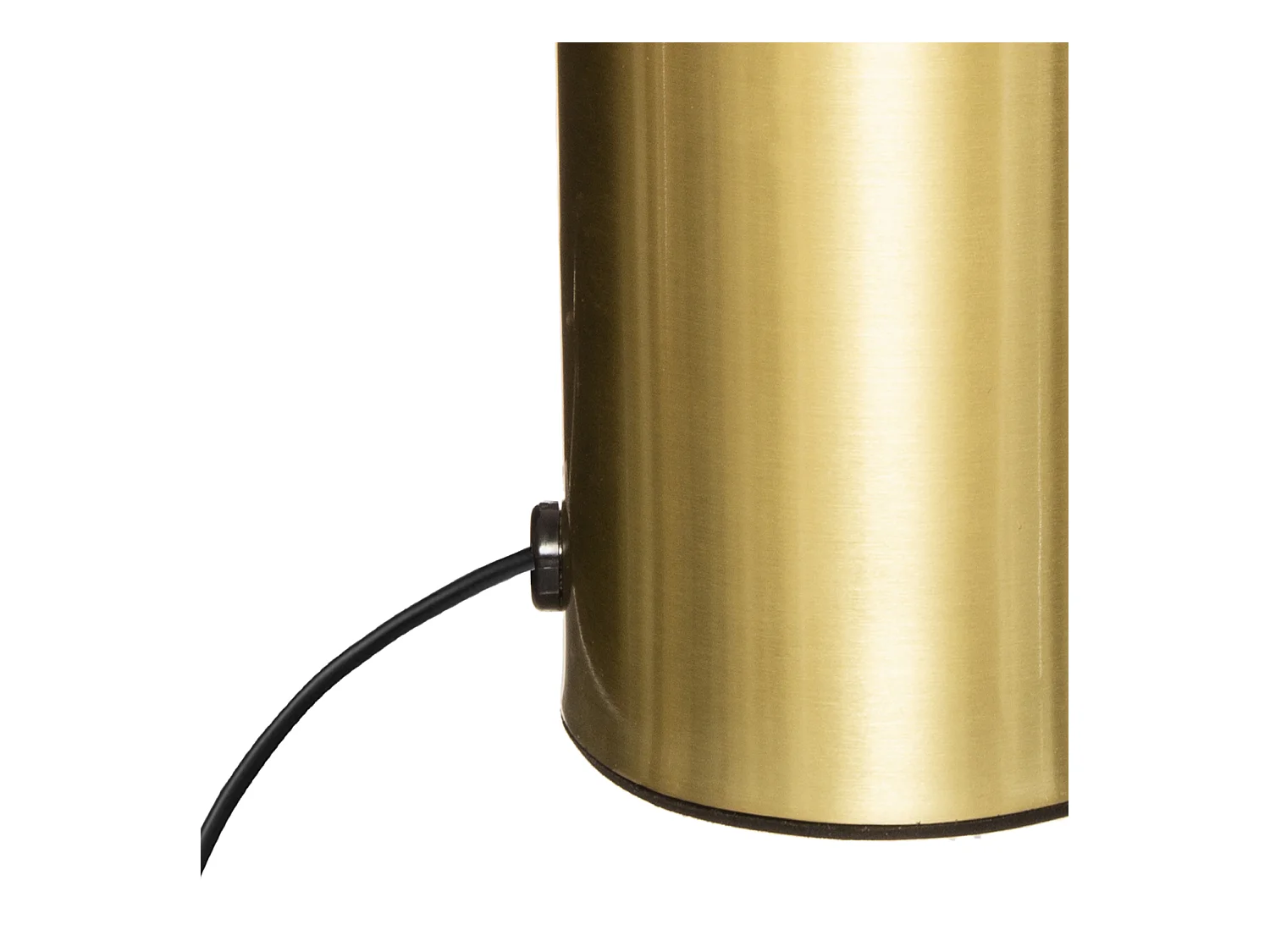 Lampe Socle en métal Dorée H 10.5 cm