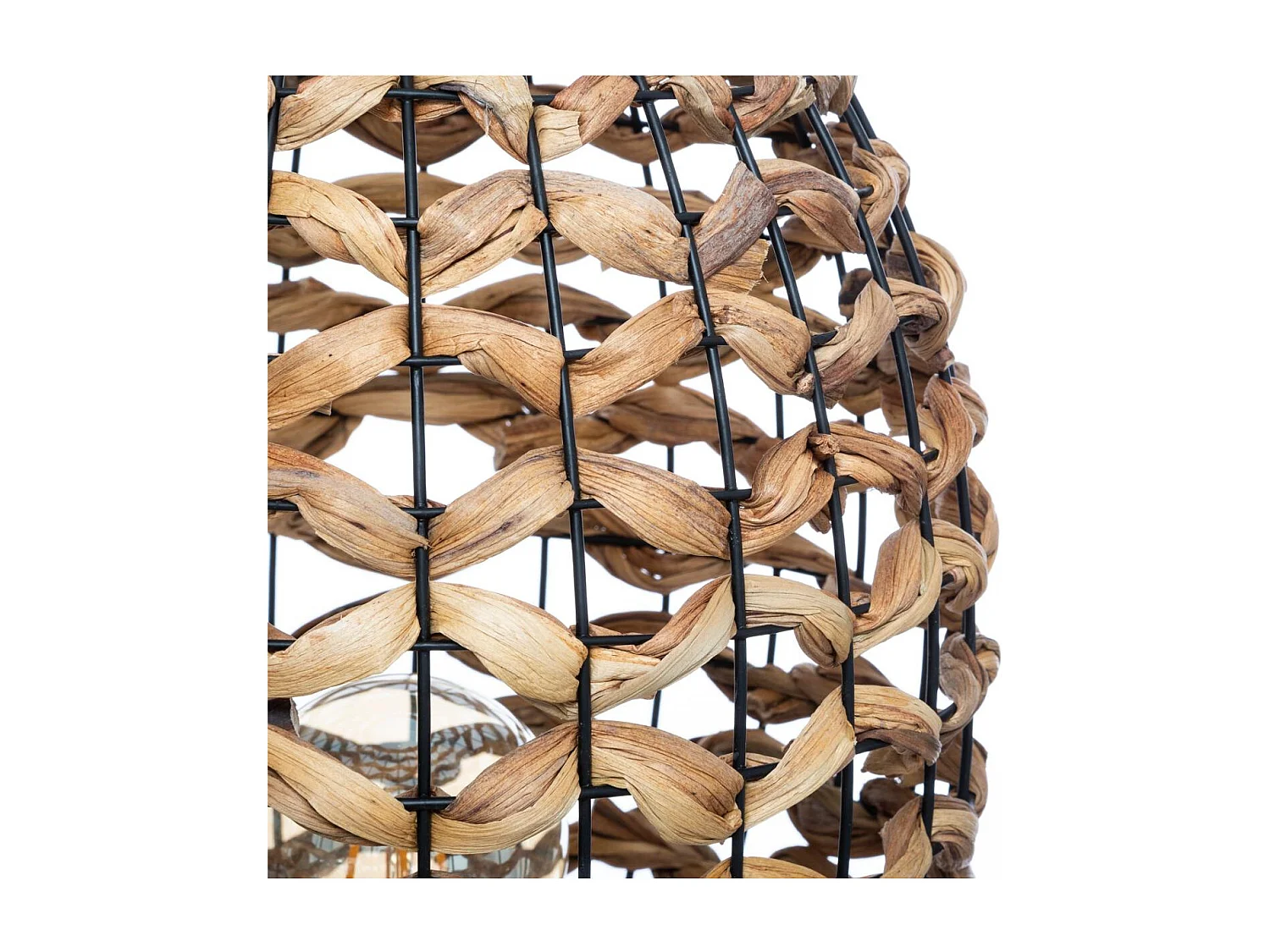 Laterne aus natürlicher Wasserhyazinthe 43 x 185 cm