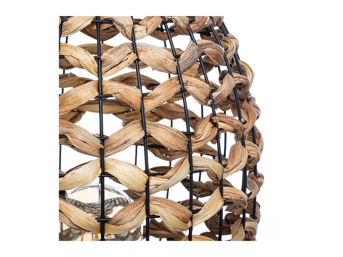 Lampe à poser en Jacinthe naturel H 40 cm