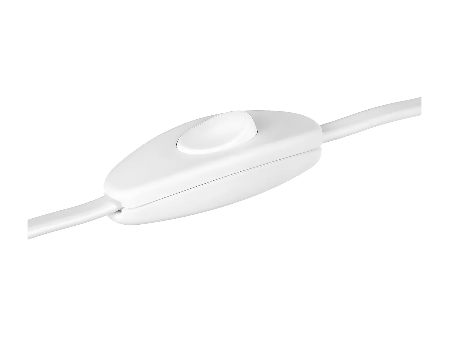 Lampe à poser Pied en Bambou et Abat-jour Blanc H 55 cm