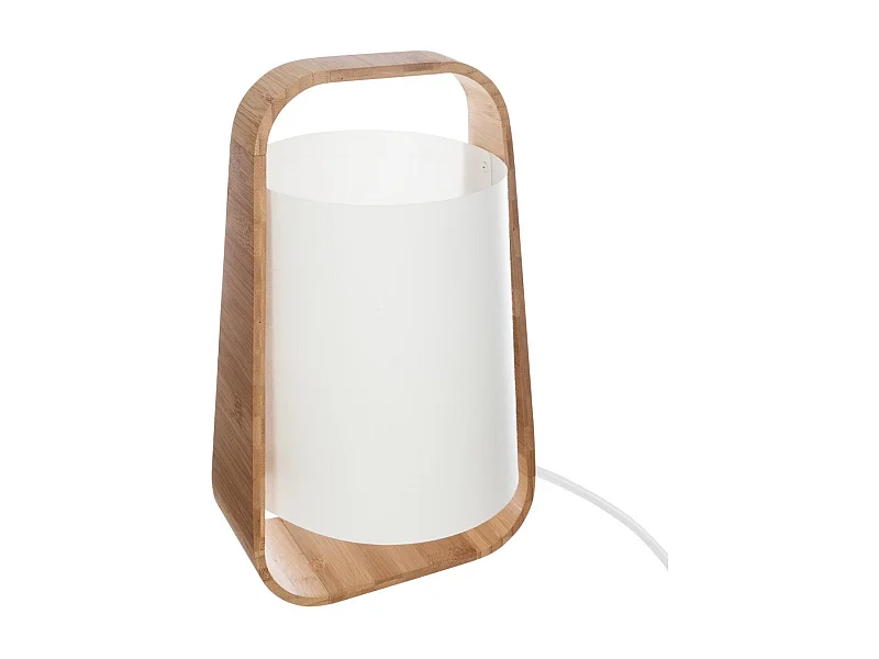 Lampe à poser en Bambou H 35 cm