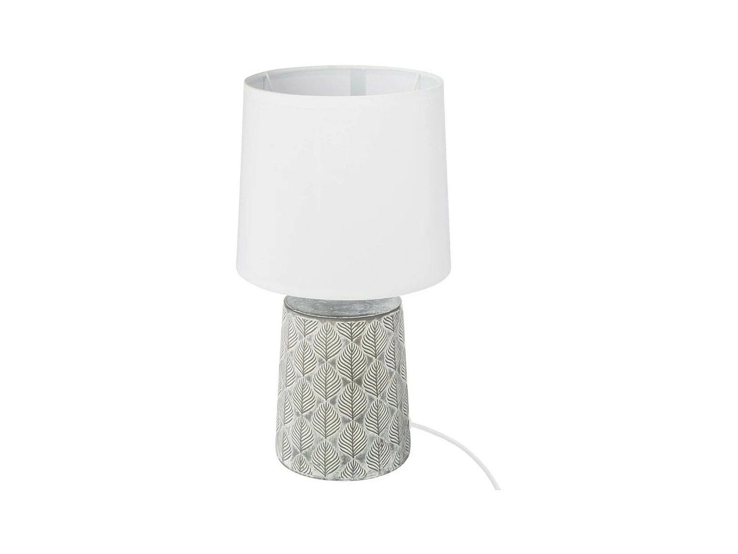 Lampe à poser en céramique décorée H 35 cm