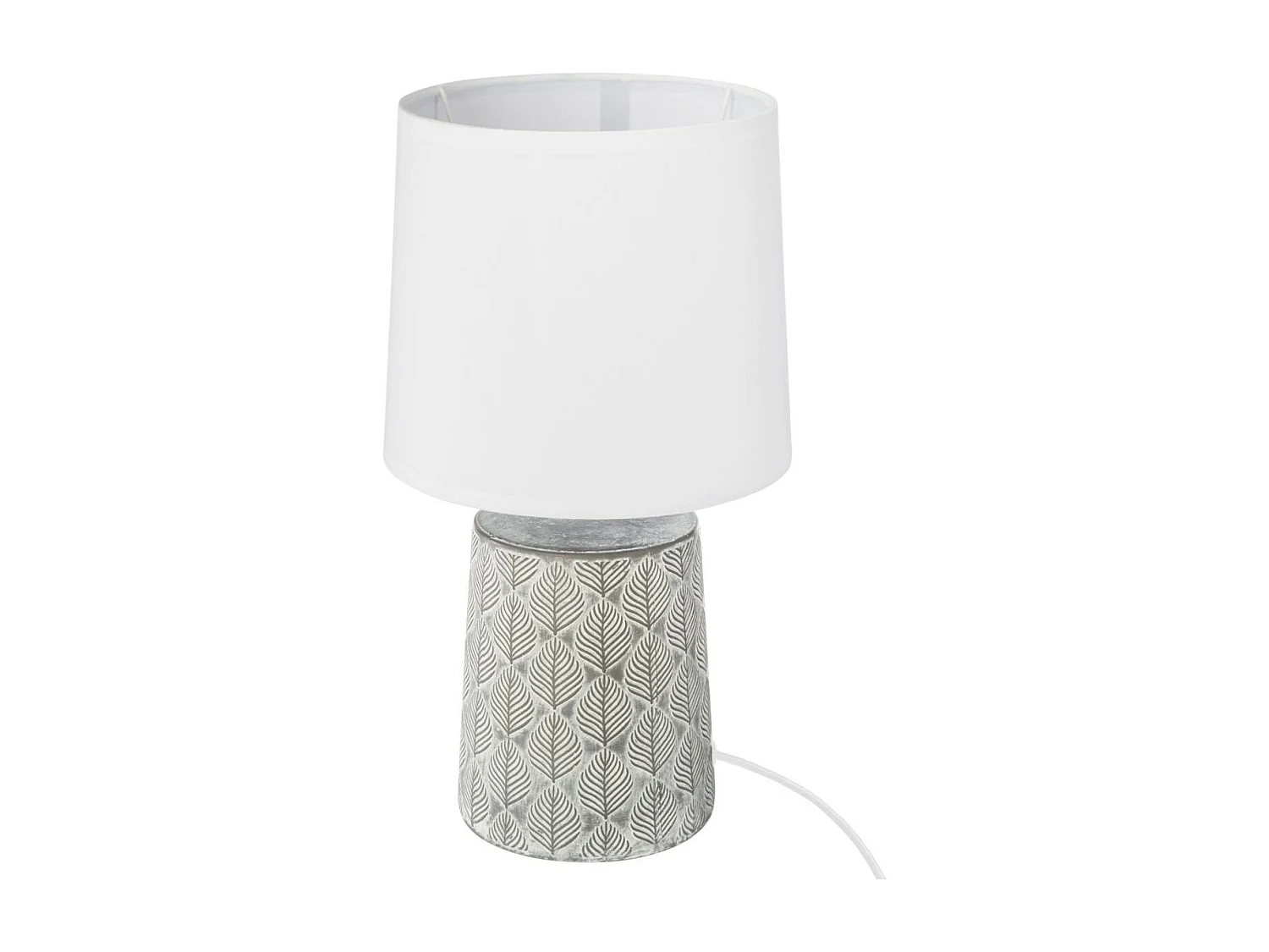 Lampe à poser en céramique décorée H 35 cm