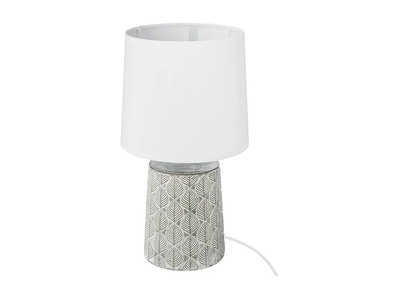 Lampe à poser en céramique décorée H 35 cm