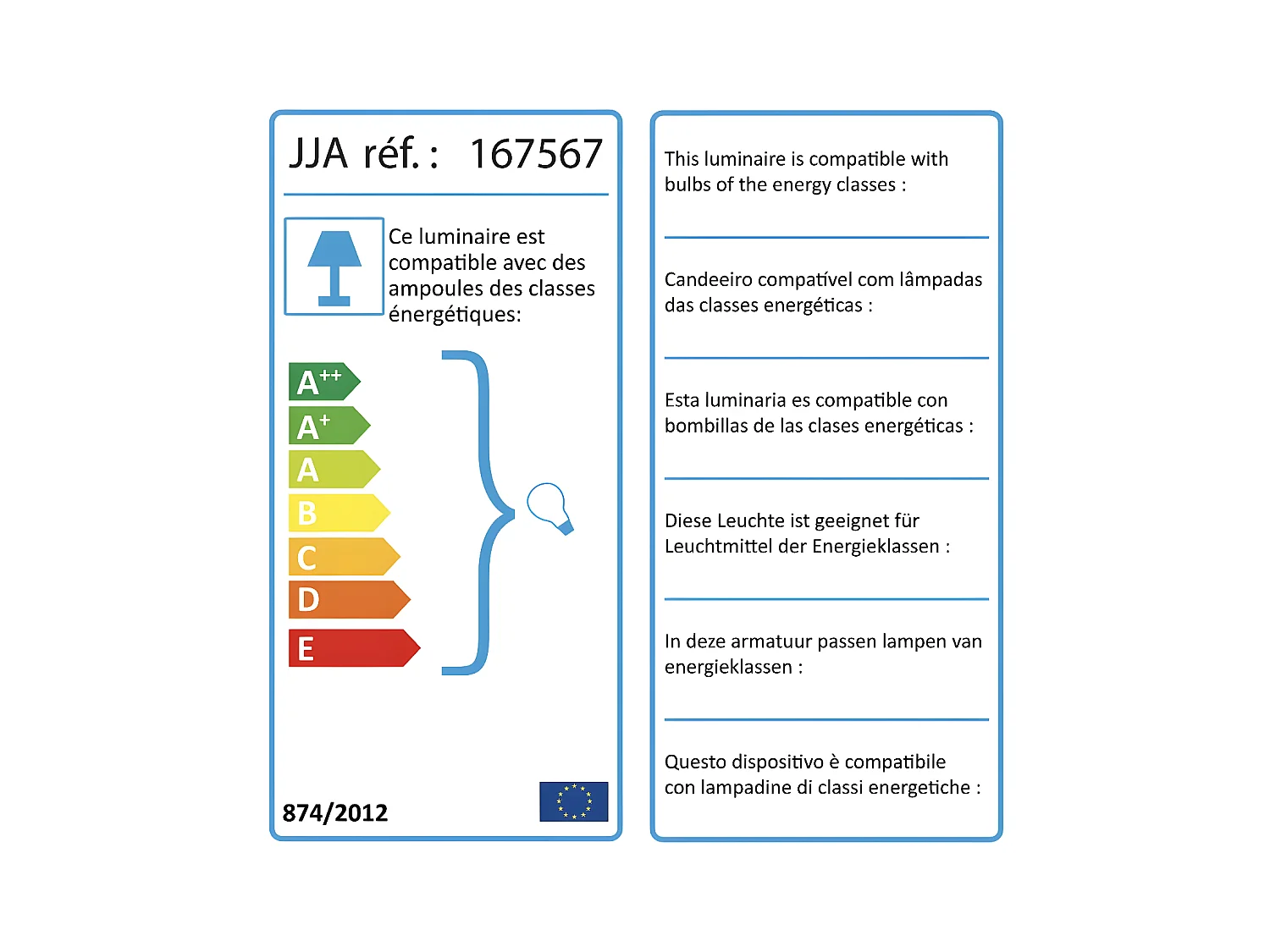 Lampe design et originale en Bois H 28 cm
