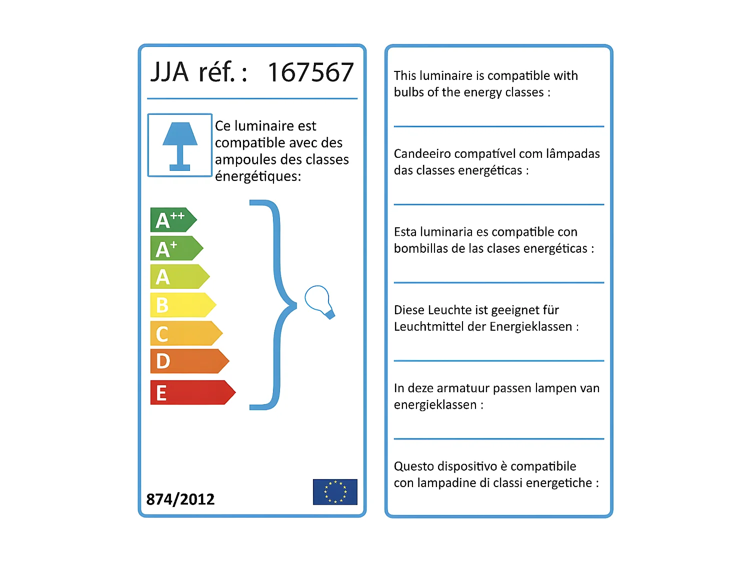 Lampe design et originale en Bois H 28 cm