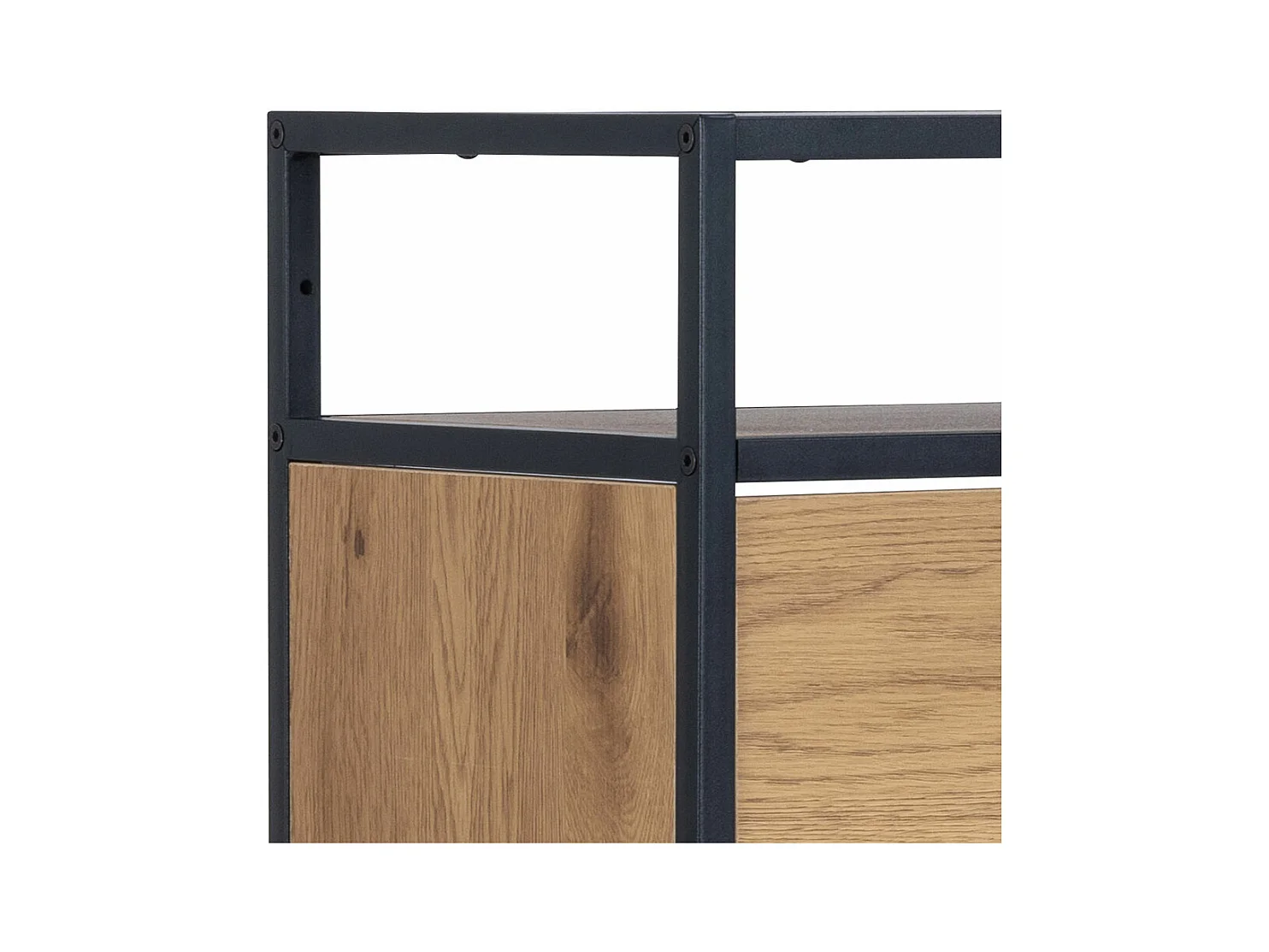 Seaford meuble à chaussures 3 tiroirs noires.