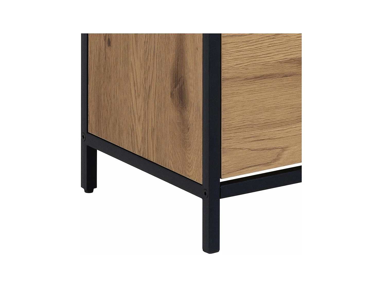 Seaford meuble à chaussures 3 tiroirs noires.