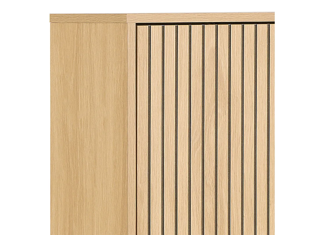 Dylan schoenenkast 3 lades natuur.