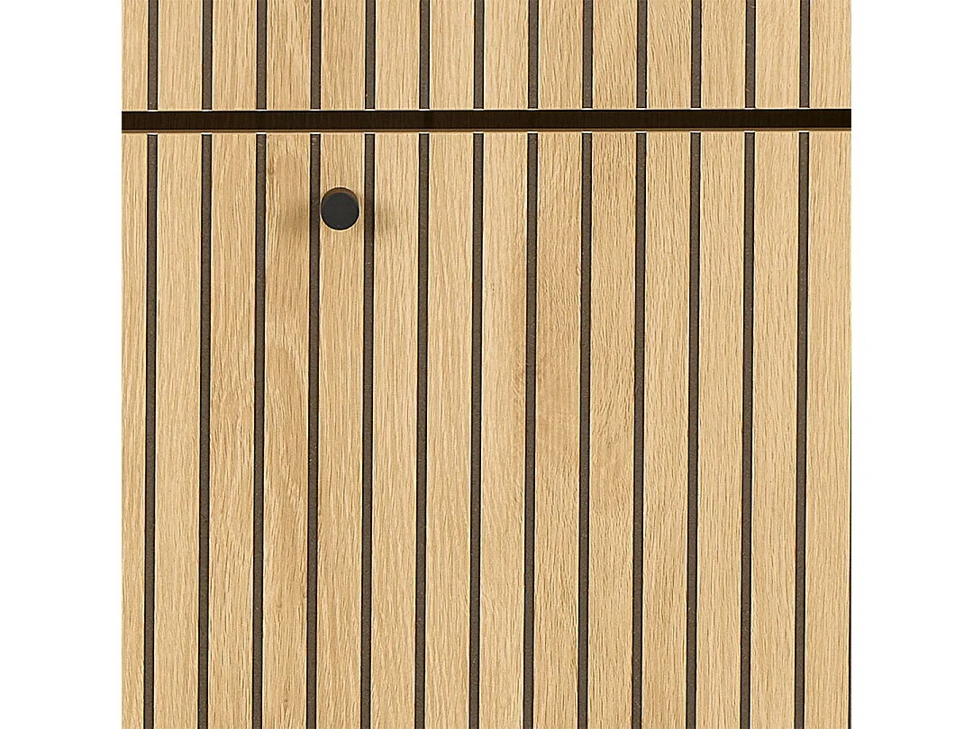 Dylan schoenenkast 3 lades natuur.