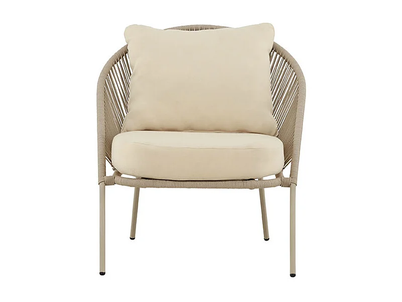 Lindos Loungesessel beige.
