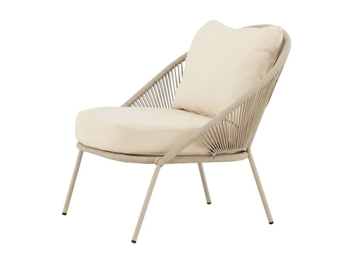 Lindos Loungesessel beige.