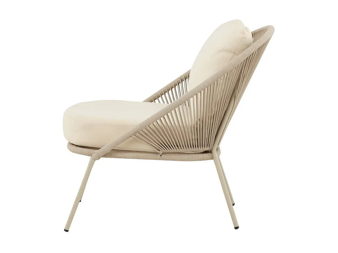 Lindos Loungesessel beige.