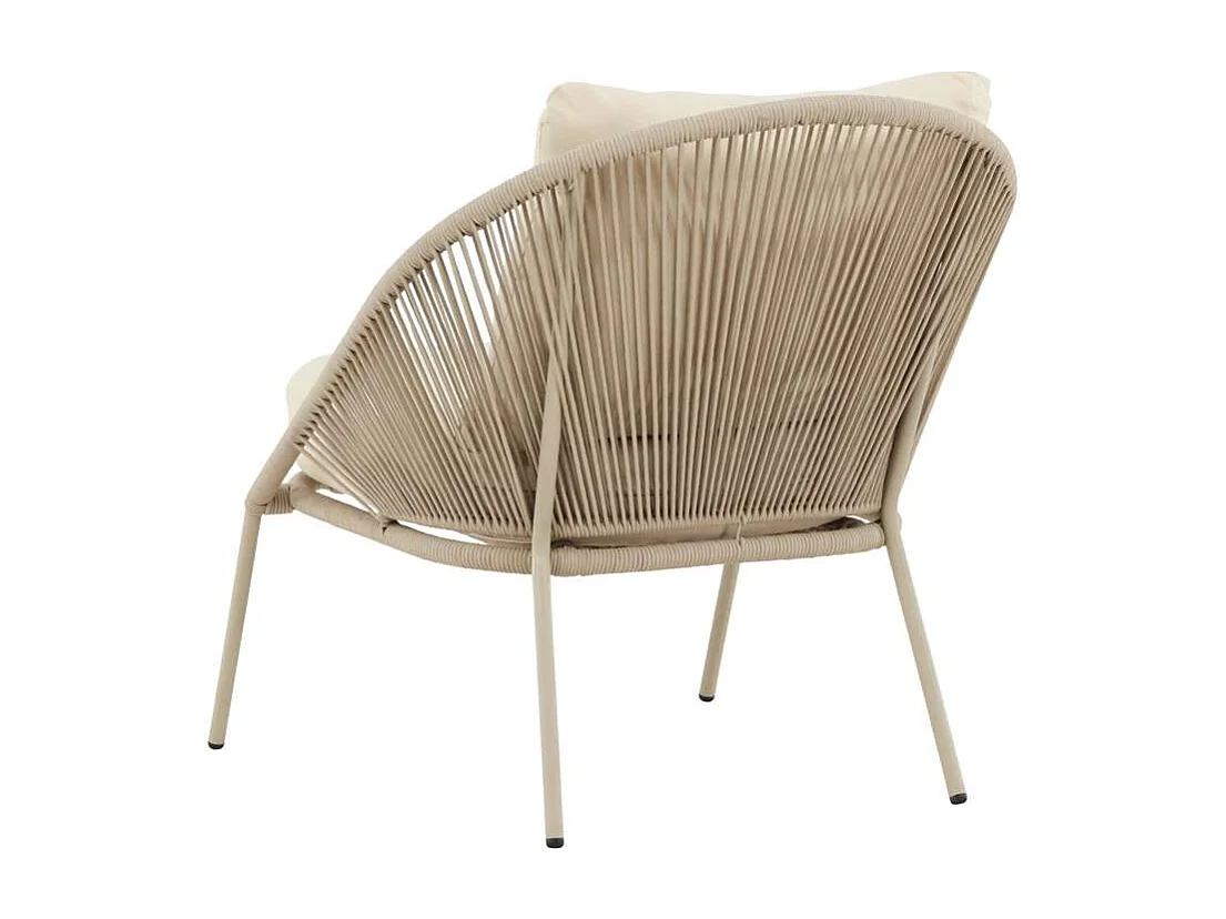 Lindos Loungesessel beige.