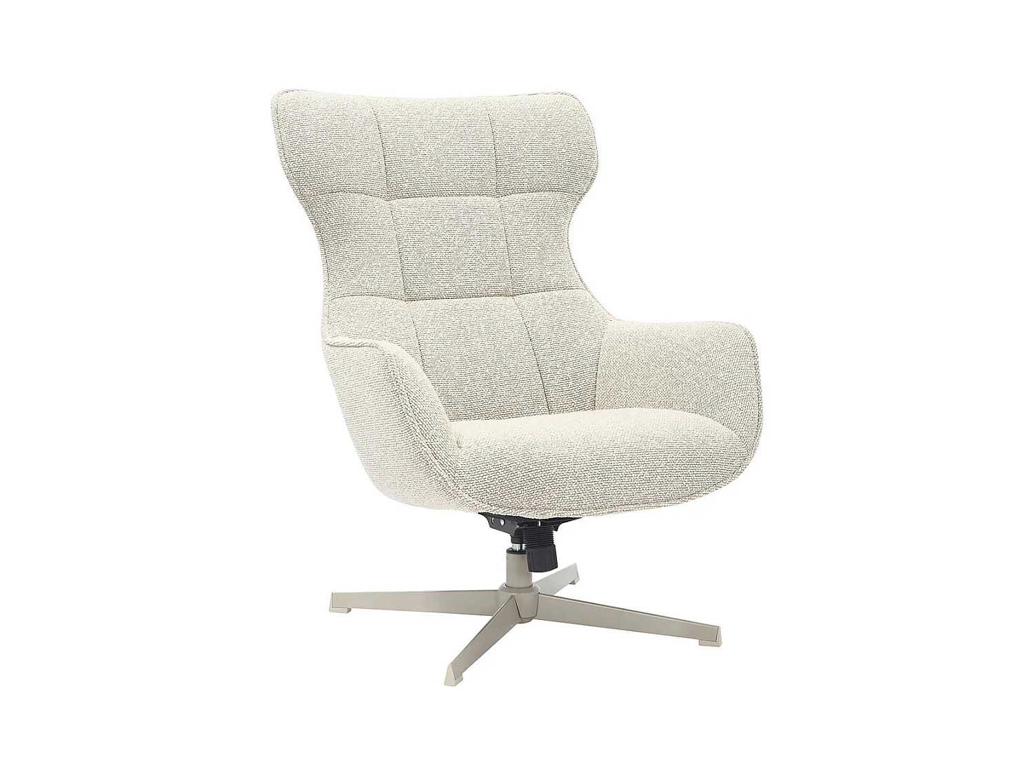 Turin fauteuil fonction rotative naturel.