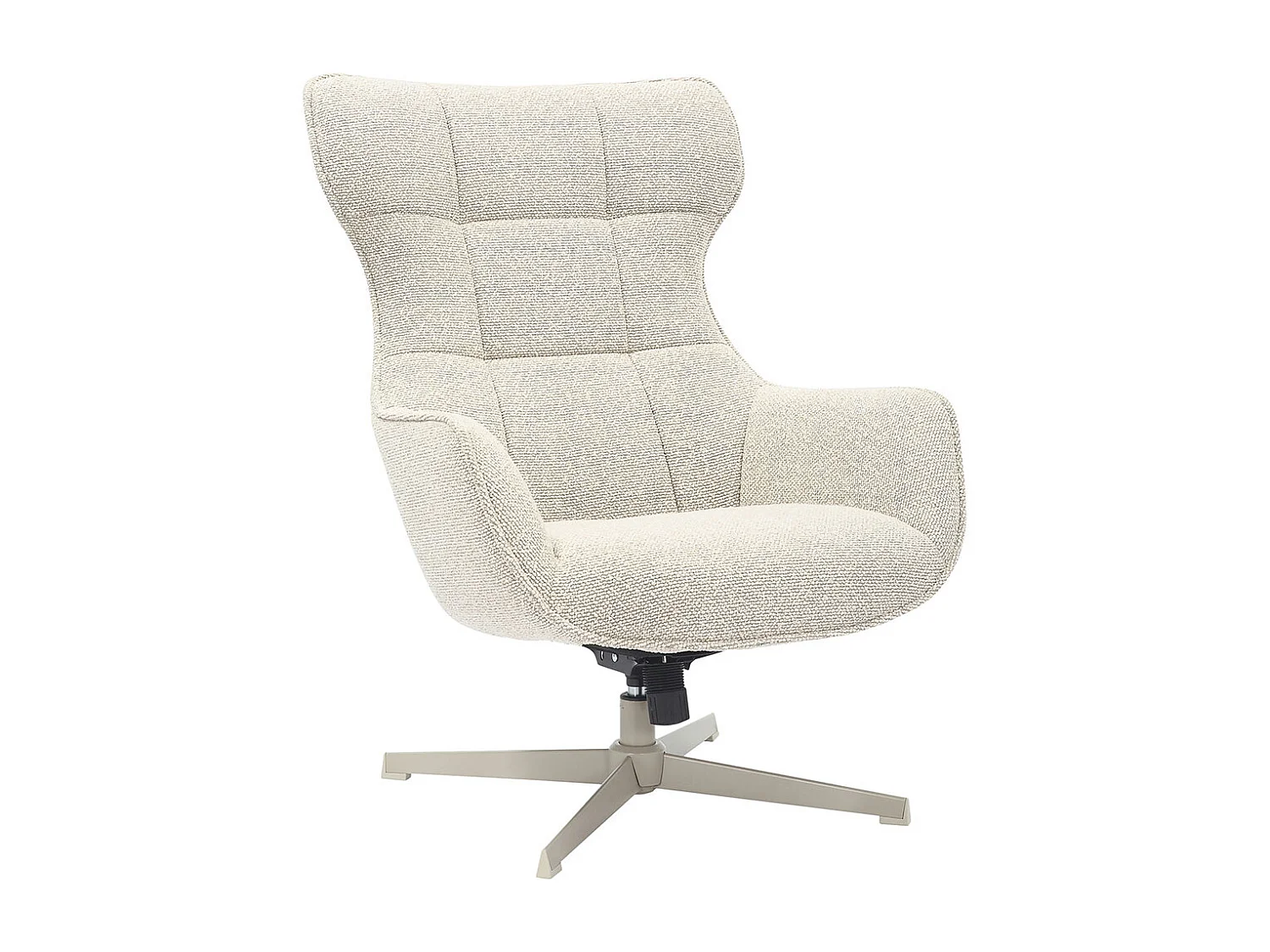 Turin fauteuil Draaifunctie natuur.