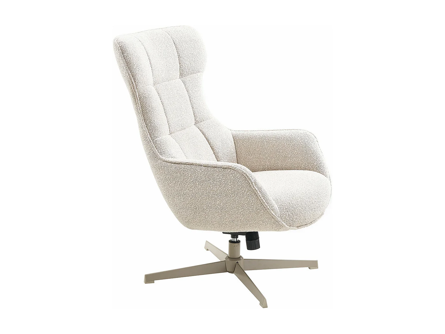 Turin fauteuil Draaifunctie natuur.