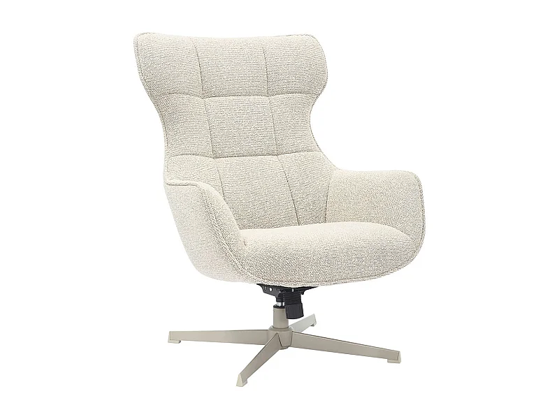 Turin fauteuil Draaifunctie natuur.