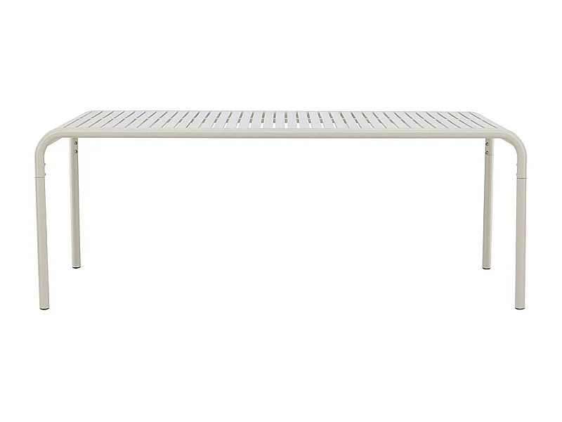 Table de Jardin Design "Borneo" 200cm Beige