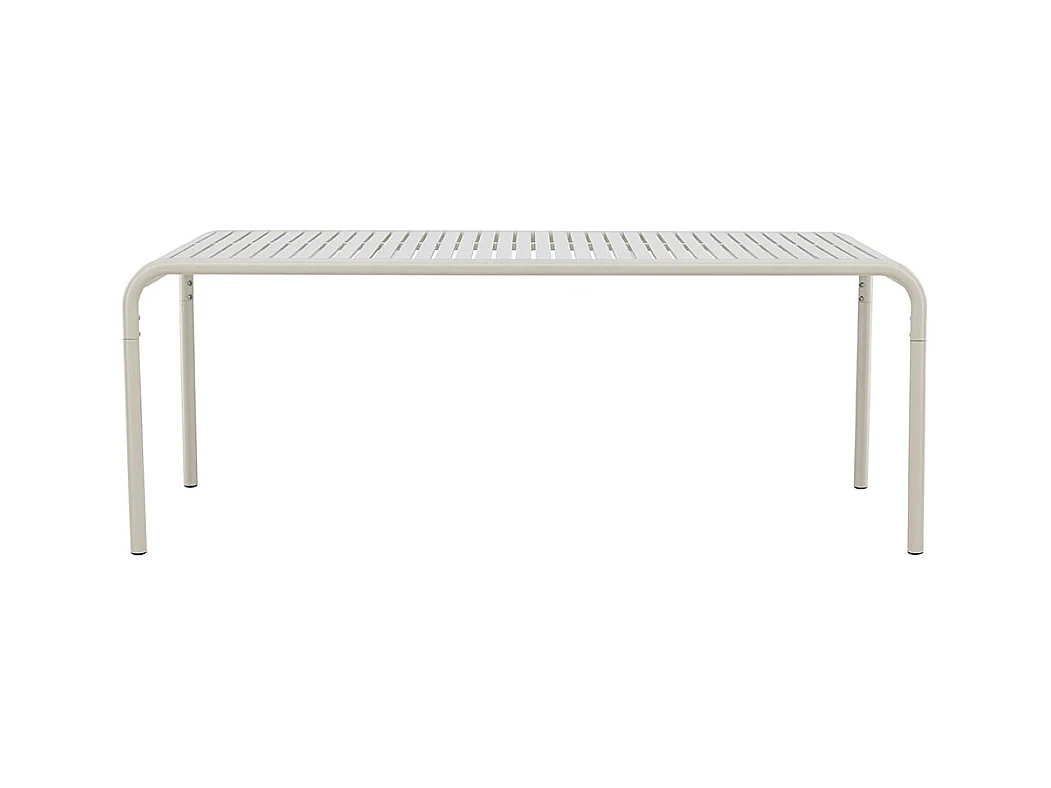 Table de Jardin Design "Borneo" 200cm Beige