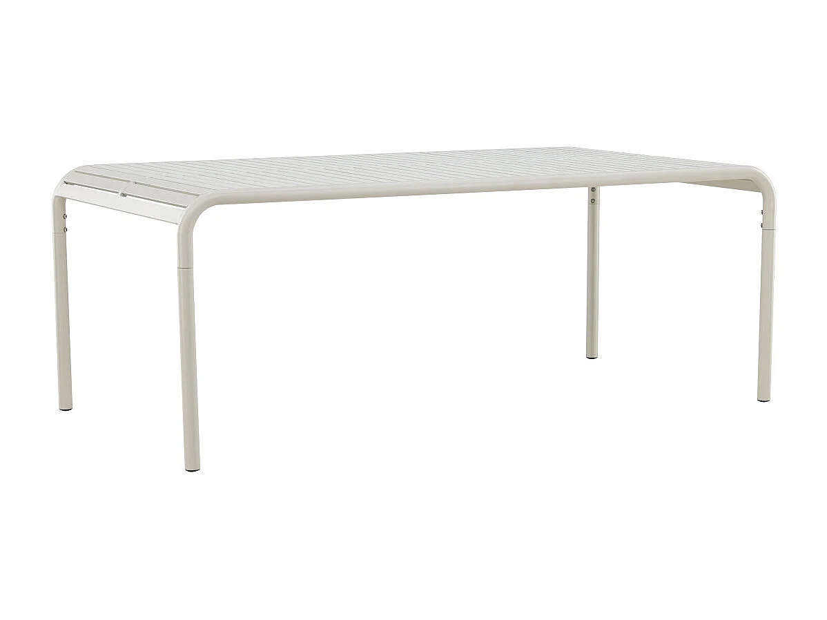 Table de Jardin Design "Borneo" 200cm Beige