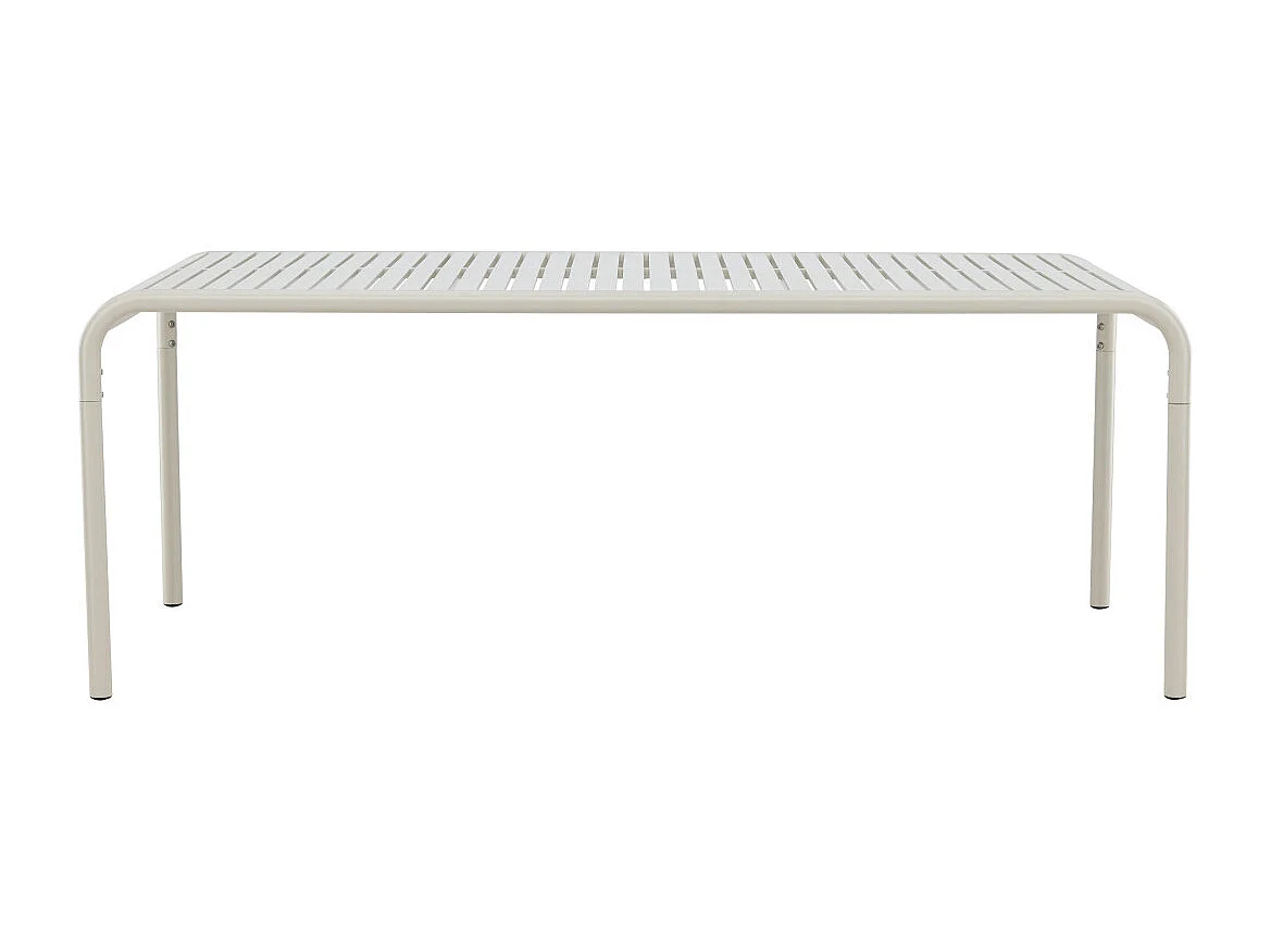 Table de Jardin Design "Borneo" 200cm Beige