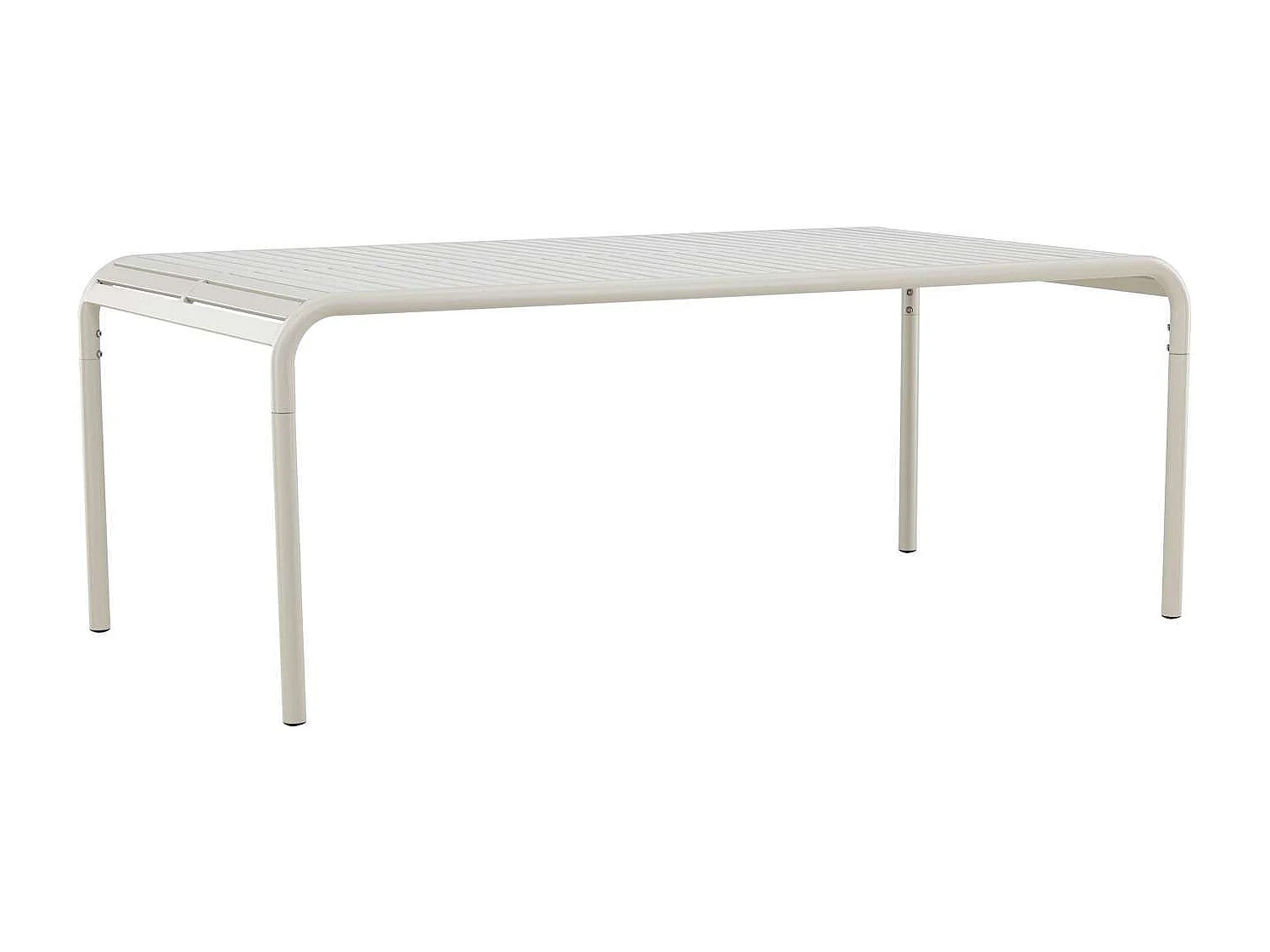 Borneo Gartentisch beige.