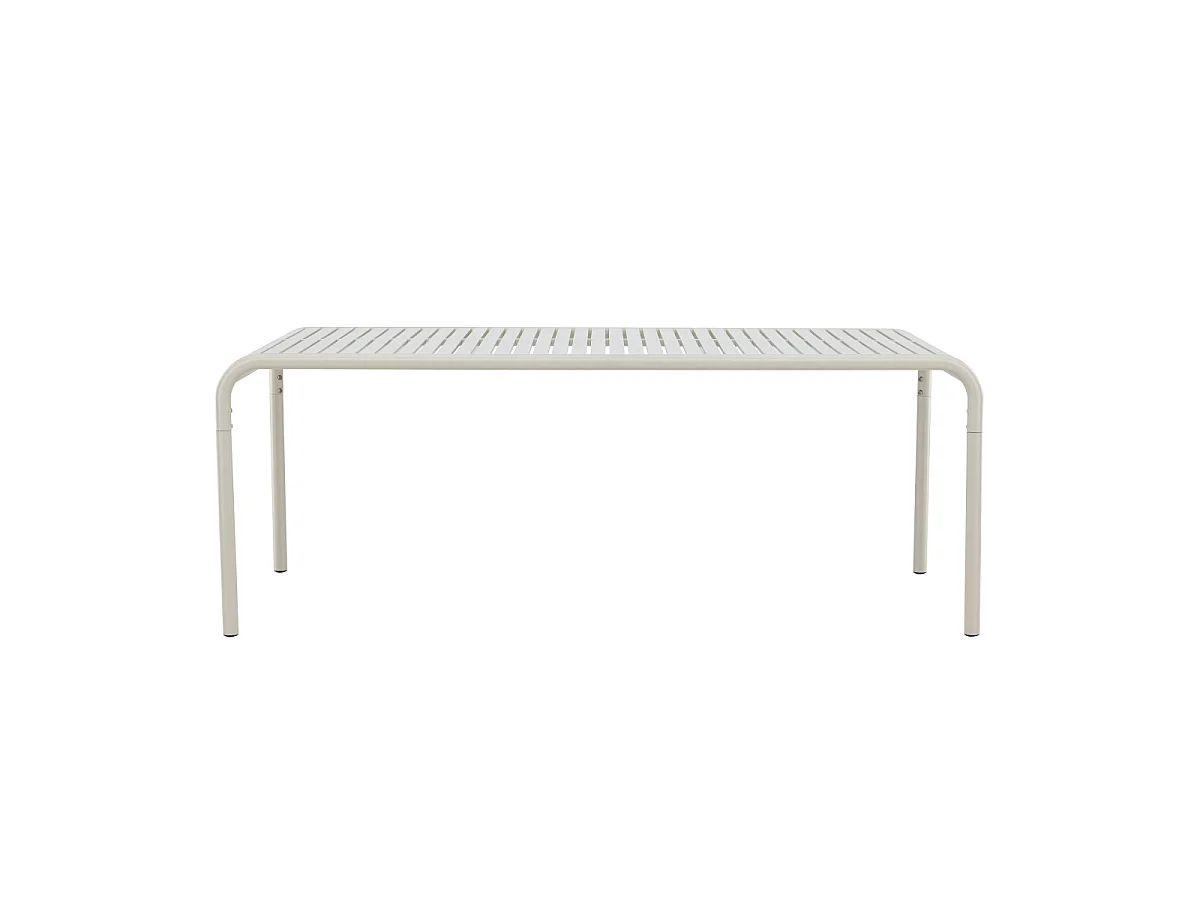 Borneo Gartentisch beige.