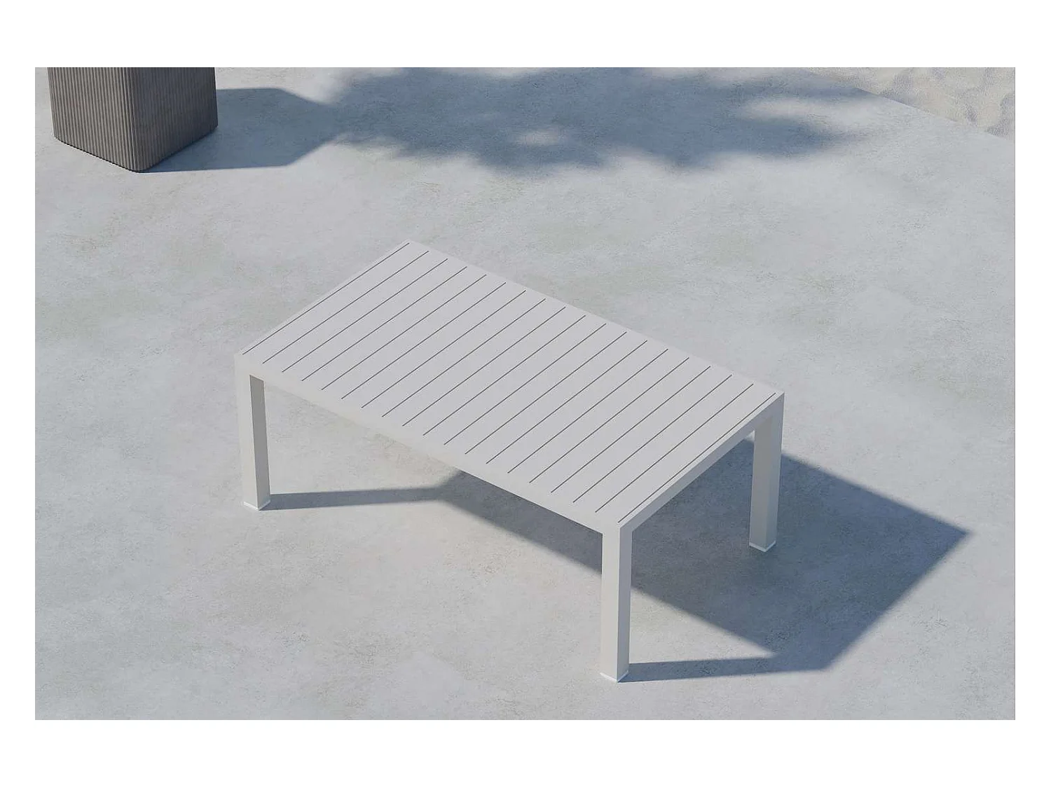 Table Basse de Jardin "Copacabana" 120cm Beige