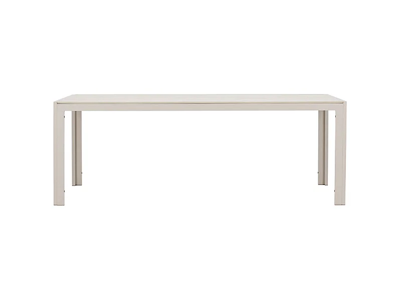 Table de Jardin "Mirko" 205cm Beige