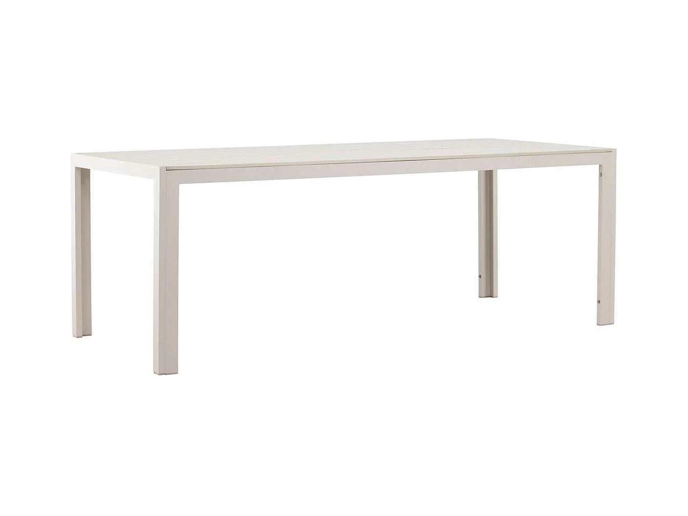 Mirko Gartentisch beige.