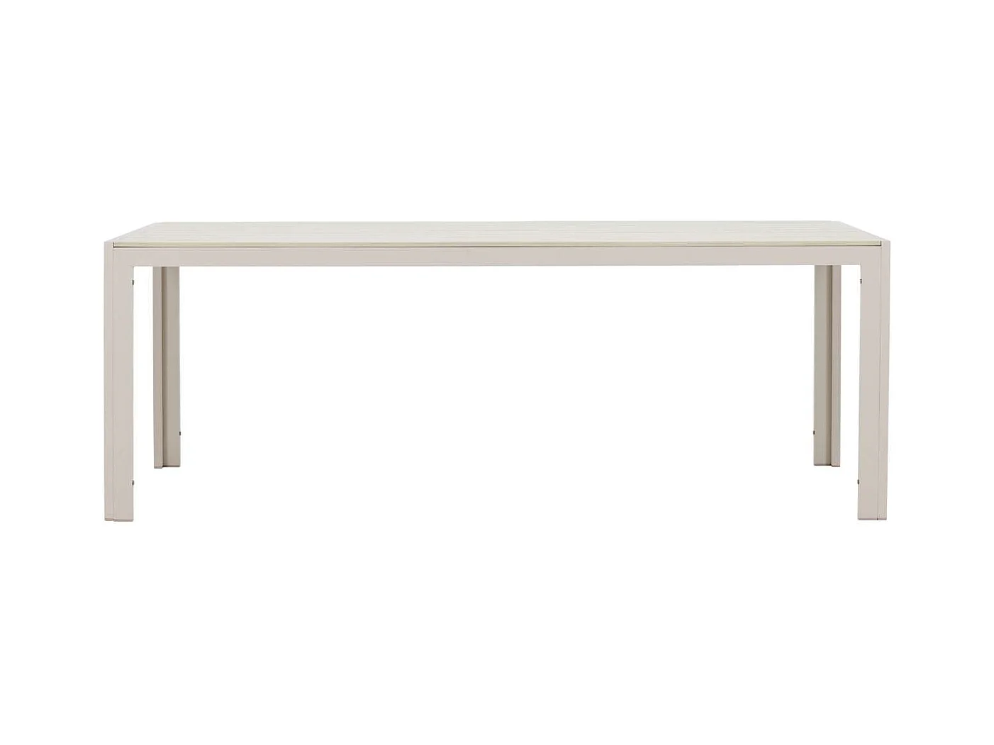 Mirko Gartentisch beige.