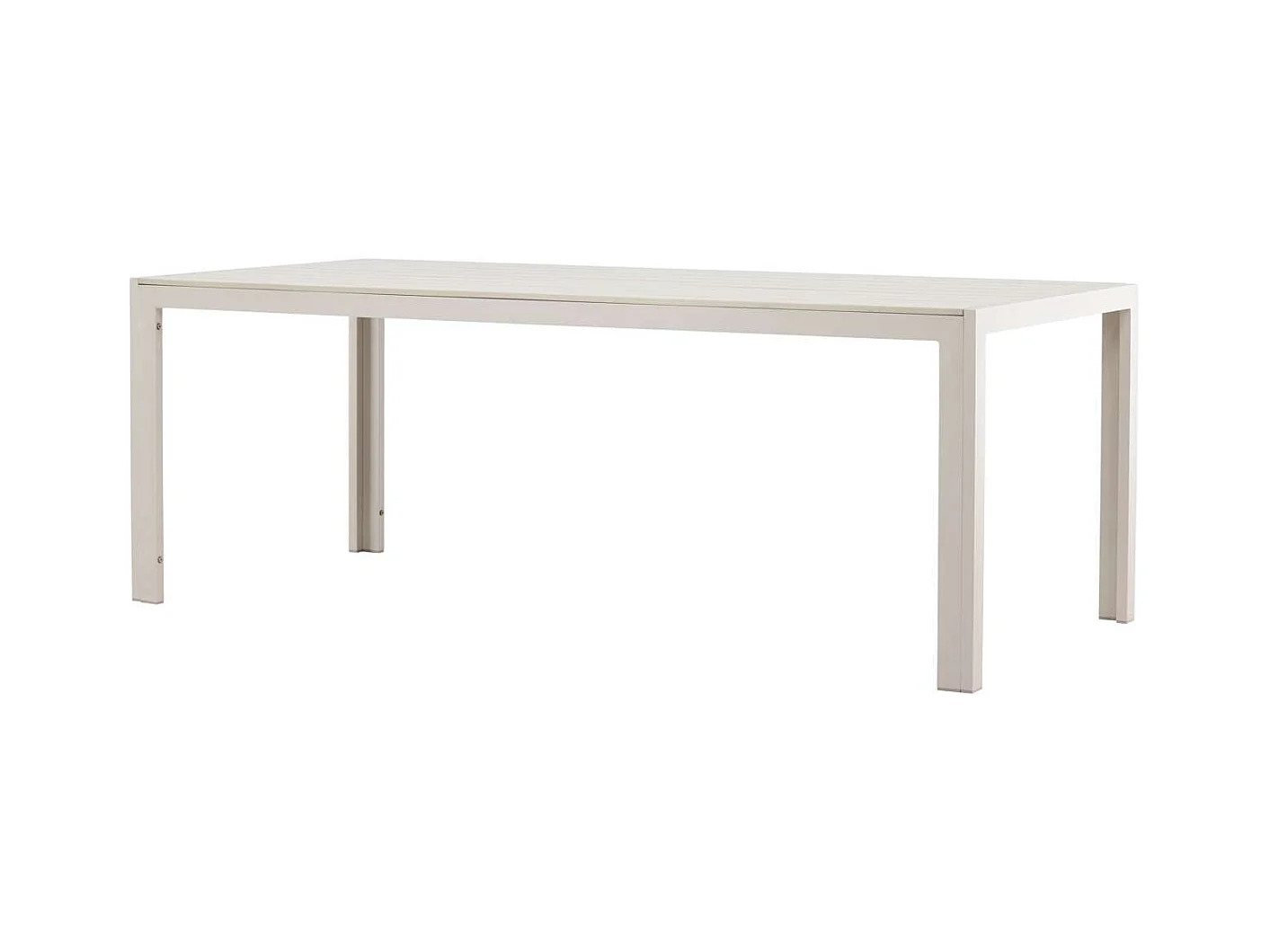 Mirko Gartentisch beige.