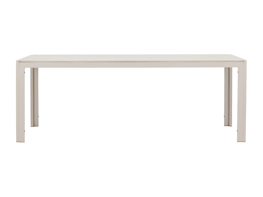Table de Jardin "Mirko" 205cm Beige