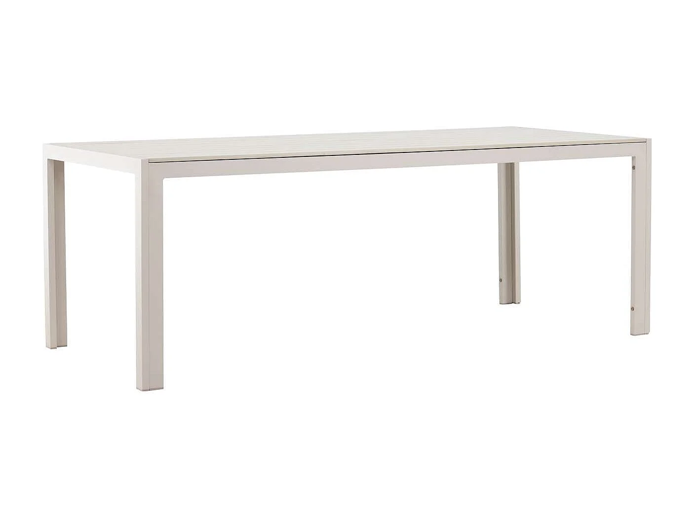Mirko Gartentisch beige.