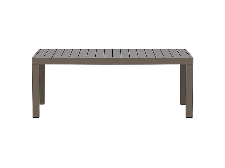 Table Basse de Jardin "Copacabana" 120cm Marron