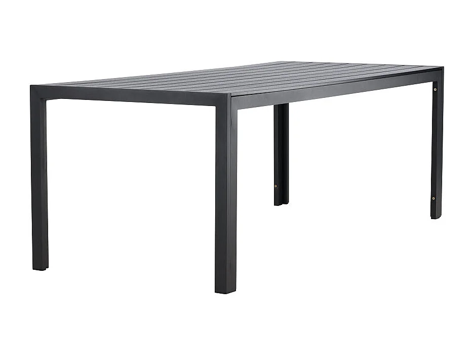 Table de Jardin "Mirko" 205cm Noir