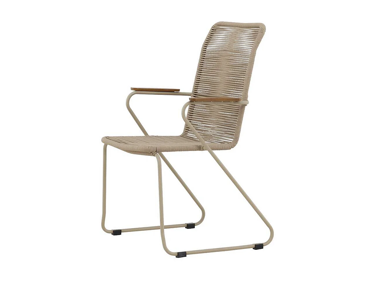 Chaise de Jardin Empilable "Corde" 93cm Beige