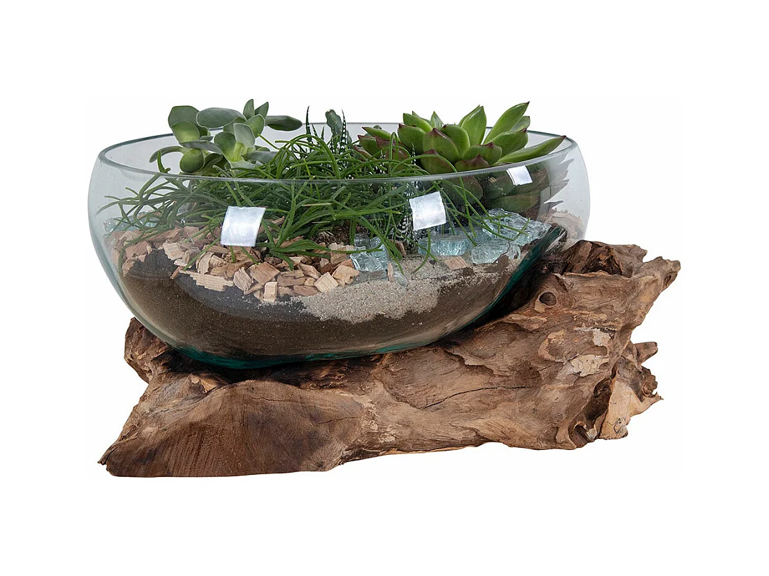 San Marino goutte d'eau h20 cm teck.