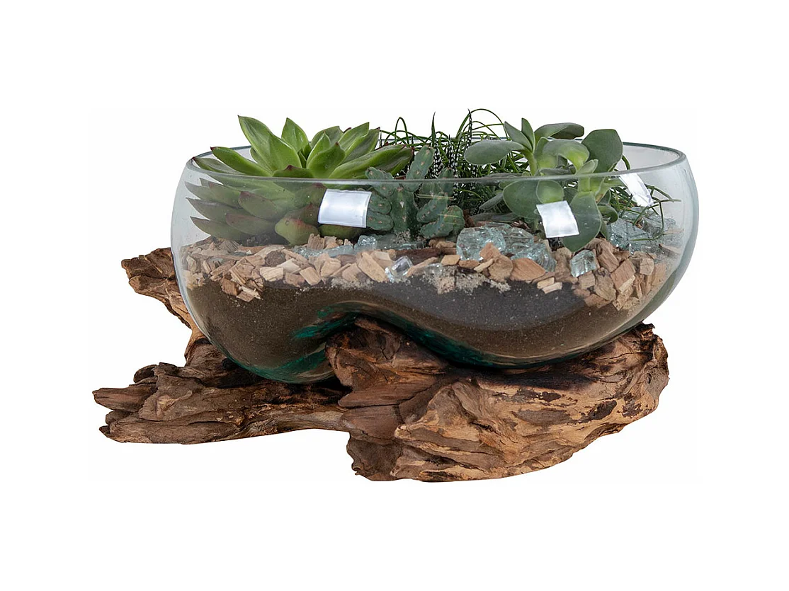 San Marino Waterdrop h20 cm teak.