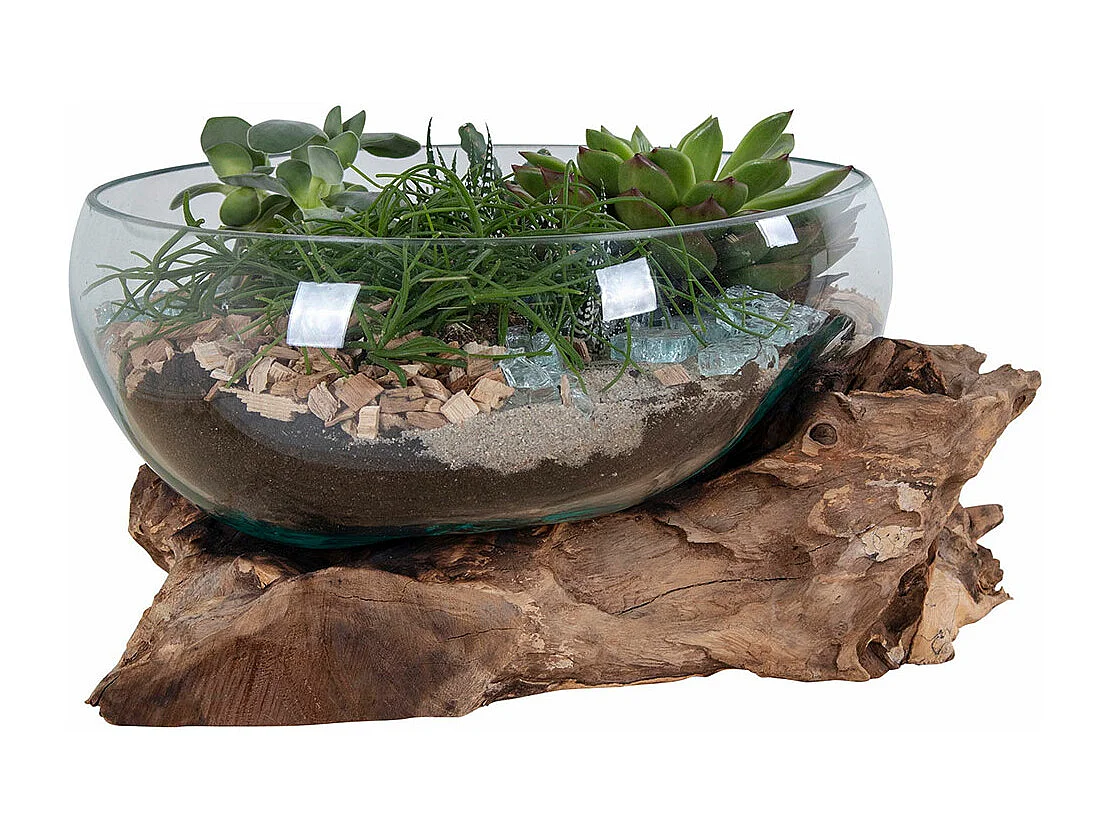 San Marino goutte d'eau h20 cm teck.