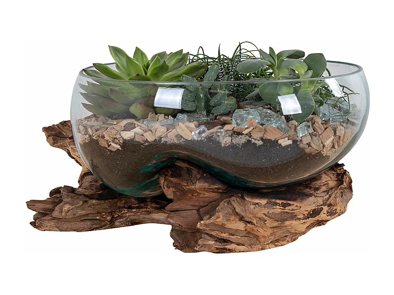 San Marino Waterdrop h20 cm teak.